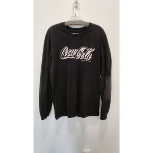 Red Jacket x Coca-Cola Long Sleeve Shirt Black Graphic Tee Men's size Medium